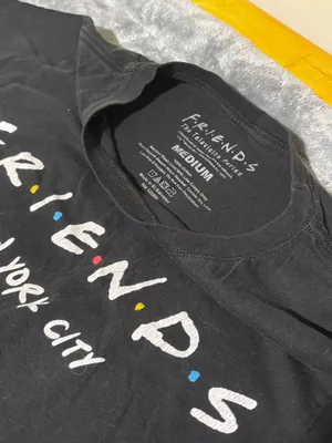 Friends New York City Black Graphic Tee - Medium thumbnail 3