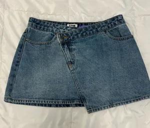 Future collective denim skirt Blue Size 4 thumbnail 1