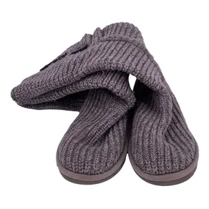 UGG Classic Cardy Knit Boots Gray Women’s Size 6 thumbnail 7