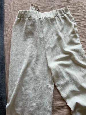 Cream Zara Pants thumbnail 5