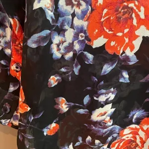 Aritzia Wilfred Silk Long Sleeve Floral‎ Blouse XXS thumbnail 6