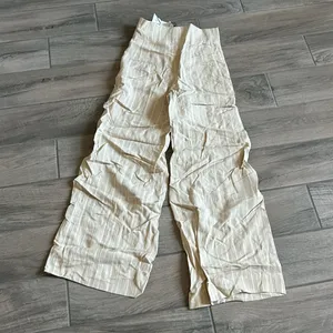 Zara wide leg stripe pants thumbnail 5