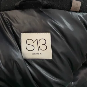 S13 Bomber Jacket Women M Olive Green Duck Feather Down Faux Fur Hooded Gorpcore thumbnail 2
