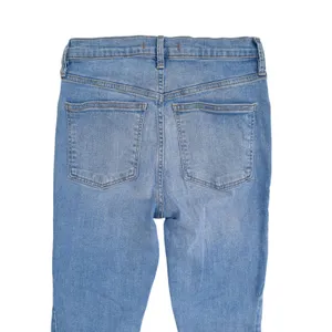 Free People Skinny Jeans Womens 27 Blue Denim Light Wash Straight Leg thumbnail 10