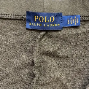 Polo Ralph Lauren Olive Green Equestrian Leggings Brown Knee Patches Size L thumbnail 7