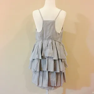 BCBG BCBGenration ruffle layer summer slip dress thumbnail 2