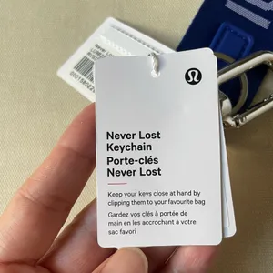 Lululemon Never Lost Keychain - Riverside/Faint Lavender thumbnail 5