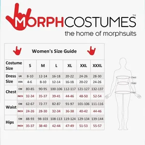 XL - Morph Costumes skeleton glow in the Dark NWOT thumbnail 7