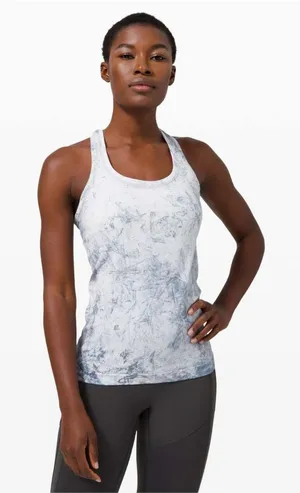 Lululemon Swiftly Tech Racerback Tank Top 2.0 Multi Dye White/Grey/Black thumbnail 1