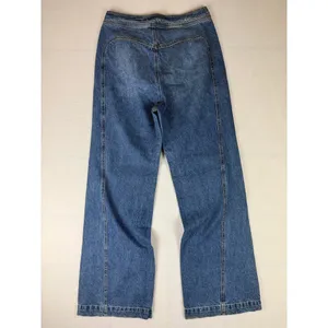 We The Free Free People M Modern Meadow High Rise Wide Leg Denim Pants M thumbnail 6