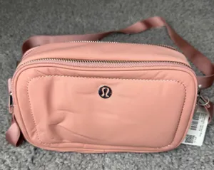 Lululemon Crossbody Camera Bag Pink Peony 2L Water Repellent LW9DT3S PNPA thumbnail 1