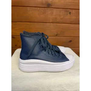 Converse Womans Chuck Taylor All Star Move high-top platform sneakers Sz 5.5 thumbnail 2