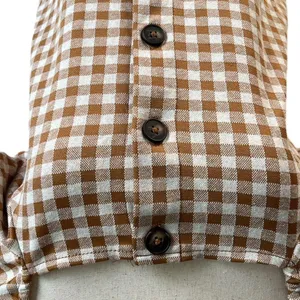 Madewell Gingham Jacquard Square-Neck Puff-Sleeve Top thumbnail 5