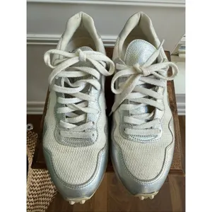 Veja Sdu Hexa White Mesh Silver Metallic Sneakers 9 thumbnail 3