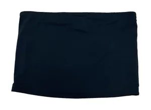 NEW! Express strapless black crop top bandeau size medium thumbnail 1
