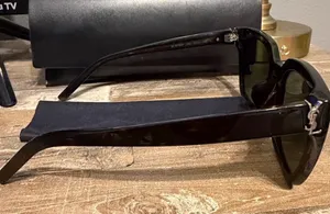 Yves Saint Laurent Tortoise Cat Sunglasses thumbnail 1