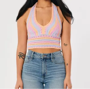Hollister Halter Crop Top thumbnail 4