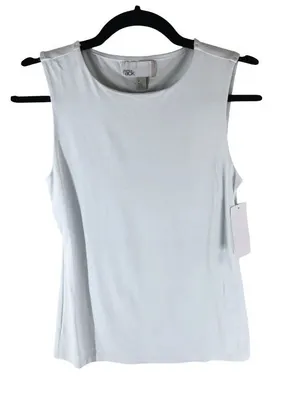 Nordstrom Womens Muscle Tee Stretch White S thumbnail 1