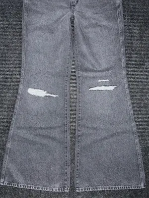 Wrangler Womens Heart Patch Wanderer Flare Jeans High Rise Black 28 x 34 Western thumbnail 5
