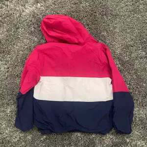 Wild Fable Color Block Windbreaker in Blue/Pink, Size L thumbnail 3