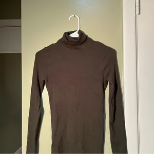 Rocorose Women's Turtleneck Midi Sweater Dress Ribbed Dark Hunter Green‎ Bodycon thumbnail 2