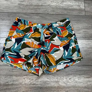 REI Co-op Active Shorts Colorful Print Drawstring Lightweight Womens Large thumbnail 2