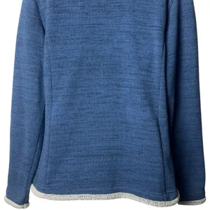 Kuhl Blue Quarter Zip Mock Neck Sherpa Lined Fleece Pullover Cabincore‎ Hiking L thumbnail 8