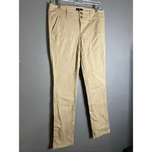 American Eagle Brown Kakhi Skinny Stretch Pants Size 4 NWOT thumbnail 2