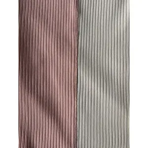 Daily Practice Anthropologie Pink Cream Color Block Ribbed Robe Duster XL thumbnail 9