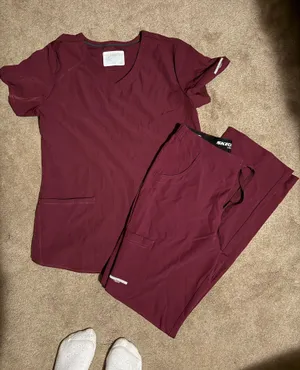 Sketcher scrub set Red Size top thumbnail 1