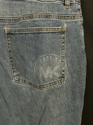 Michael Kors Women’s Classic Blue Denim Jeans SZ 14 thumbnail 7