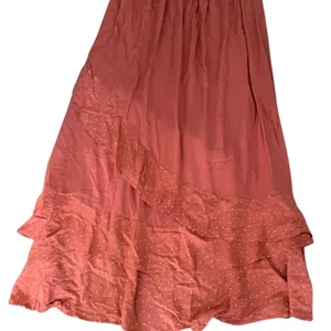Love Fire Maxi Skirt Layered Fairy 90s Y2K High Low Size XL thumbnail 5