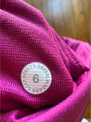Lululemon Instill High Rise 25” Magenta Purple Size 6 NWT thumbnail 7