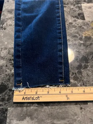 We The Free High Rise Stretch Dark Wash Cutoff Skinny Crop Jean Size 29‎ thumbnail 12
