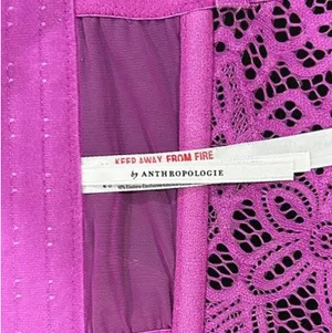 Anthropologie lace longline bustier thumbnail 5