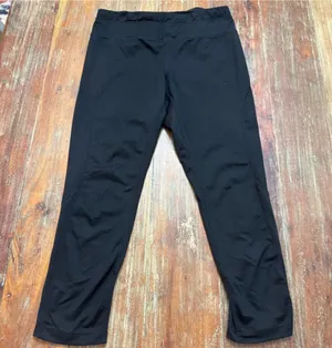 Nike Dri Fit Cropped Leggings Women's Medium Black thumbnail 1