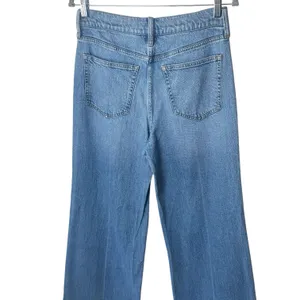 J.Crew Wide Leg Trouser Jeans Light Wash High Rise Capsule Minimalist 27 thumbnail 6