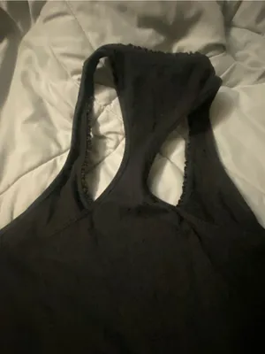 Women’s Black Racerback Tank Top - Classic Essentials Lululemon thumbnail 3