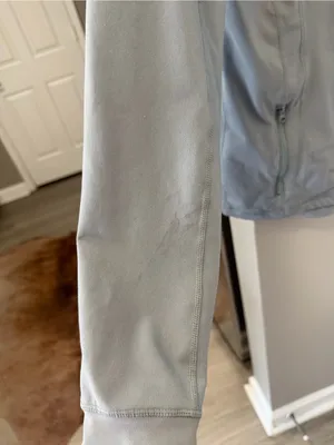 90 Degree By Reflex gray activewear athleisure zip up jacket M thumbnail 5