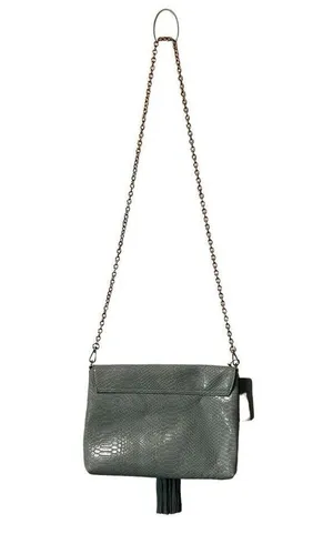 Anthropologie Street Level Real Suede Bag Purse Mint/Menth Designer Professional thumbnail 2