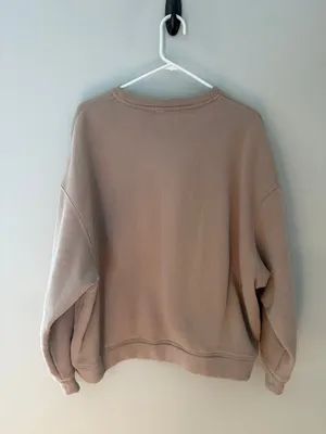 TCEC Oversized Crewneck Sweatshirt Taupe Small thumbnail 6