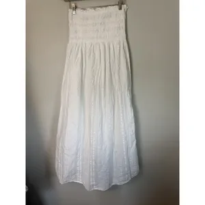 Sea Level Smocked Bodice Cotton Seersucker Cover-Up Dress Sz M NWOT NEW $115 thumbnail 12