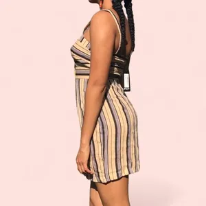 Nasty Gal Striped mini dress thumbnail 4
