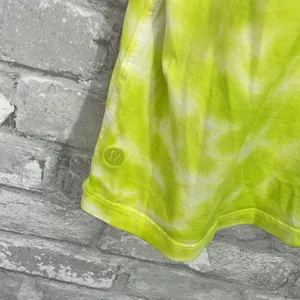 Lululemon All Yours Cotton T-Shirt *Tie Dye Marmoleado Tie Dye Eccentric Lime thumbnail 2