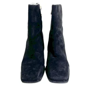 Sam Edelman Irie Black Suede Square Toe Heeled Bootie thumbnail 12