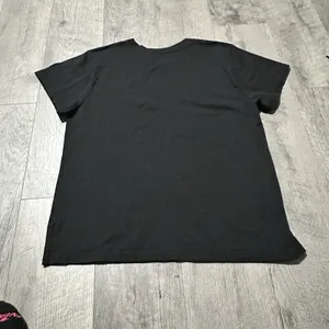 champion black women's tee shirt top medium active round neck athletic thumbnail 6