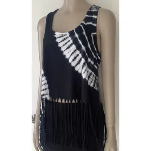 Southern Shirt Southern Spirit Tie Dye Fringe Tank Top thumbnail 4