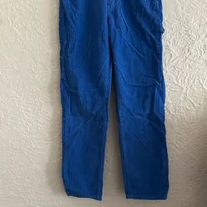 Urban Outfitters BDG Bold Blue Slim Straight Utility Carpenter Cargo Pants 25 thumbnail 3