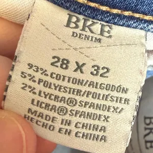 BKE Womens Size 28x32 Billie Slim Fit High Rise Bootcut Jeans Distressed Denim thumbnail 5