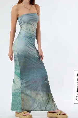 Landscape Maxi Dress thumbnail 1